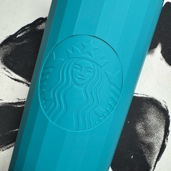 BNWT Starbucks Tumbler Matte Blue Dome Lid China Release  2022 - Picture 4 of 9